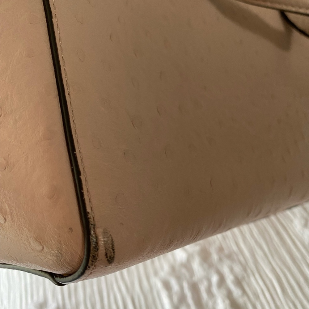 Kate Spade Blush Textured Tote with strap - Picture 12 of 16